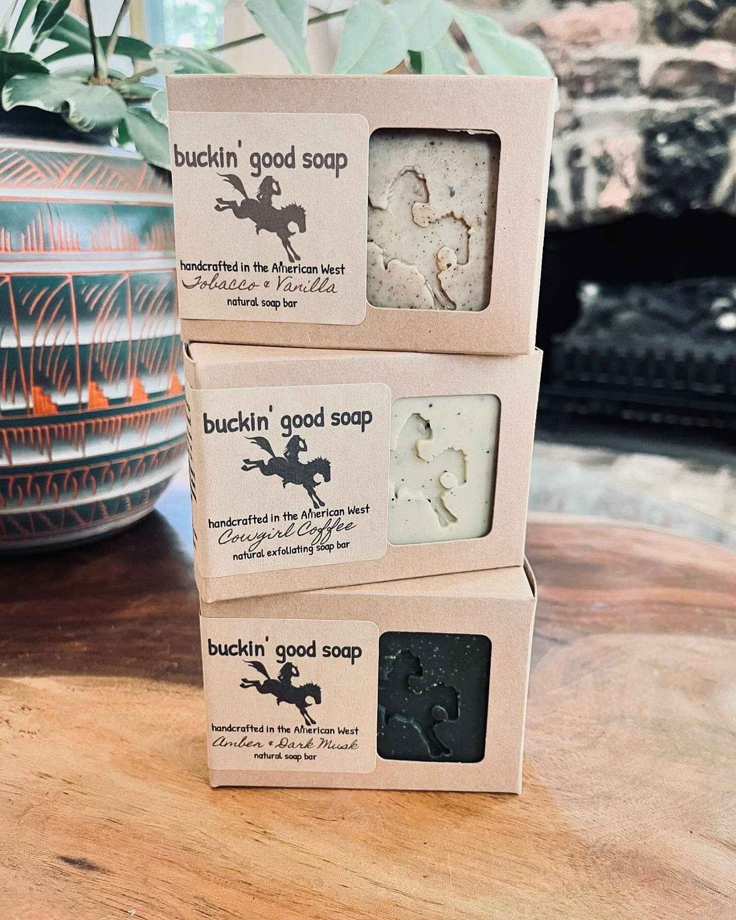 Soap Amber Dark Musk (western decor, western boutique)