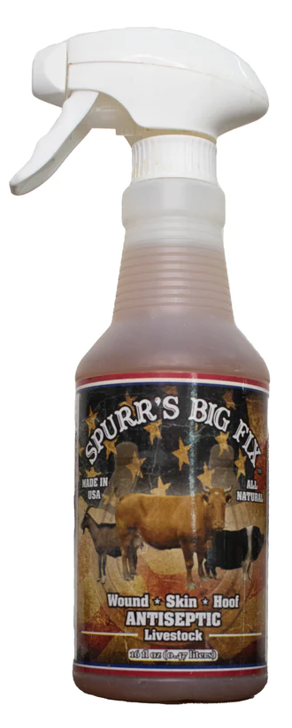 16 oz. Livestock Antiseptic - Spurr's Big Fix