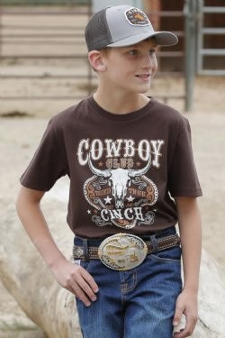Cinch Boy's Cowboy Club Tee