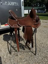 Robbie Phillips Barrel Saddle – 16" Seat | 7W Wide Tree
