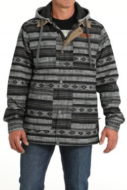 Cinch Men's Barn Coat - Black/Gray