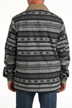 Cinch Men's Barn Coat - Black/Gray