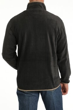Cinch Men's Fleece Pullover - Charcoal