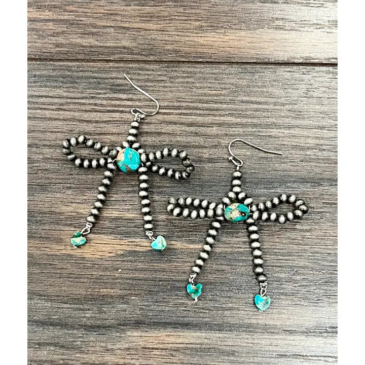 Handmade Ribbon Earrings