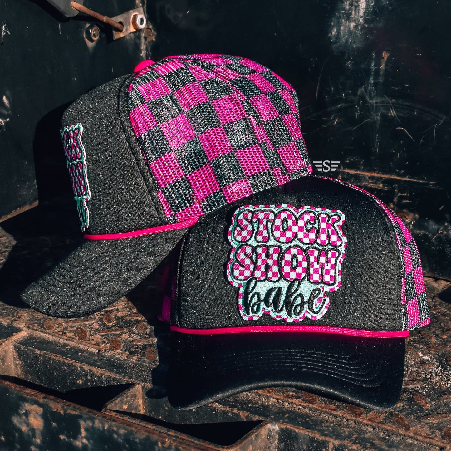 Stock Show Babe Printed Mesh Trucker Cap