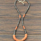 Handmade Graduated Navajo Pearl Bead Necklace – 30” to 35” Long Western Statement Jewelry