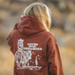 Never Stop Hoodie | Unisex Western Graphic Hoodie by Modern Cowgirl