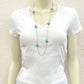 Long Turquoise Drop Necklace | Western Cowgirl Jewelry