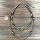 2-Strand Navajo Bead Necklace – 22" to 27" Adjustable Layered Western Jewelry