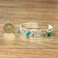 Navajo-Inspired Turquoise Cuff Bracelet | Western Cowgirl Jewelry