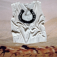 Lightweight Knit Horseshoe Tie Vest – Western Graphic Top