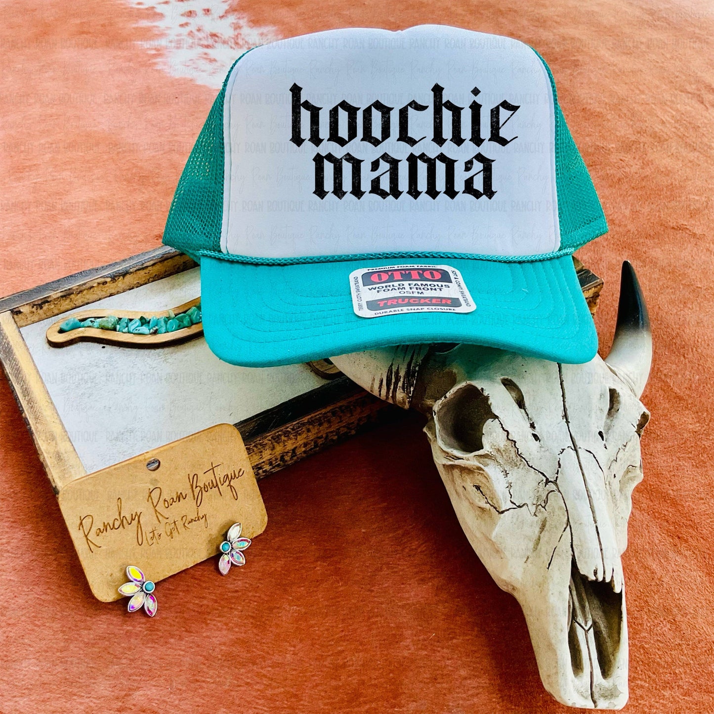 Hoochie Mama Trucker Hat | Western Graphic Trucker Hat