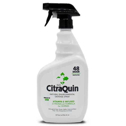 Citraquin® Equine Citronella Spray | Natural Horse Protection |32oz