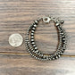 3-Strand Navajo Bead Adjustable Bracelet – 4mm & 6mm Western Cowgirl Jewelry