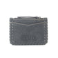 Outlander Edge Western Embroided Credit Card Holder in Ash Grey