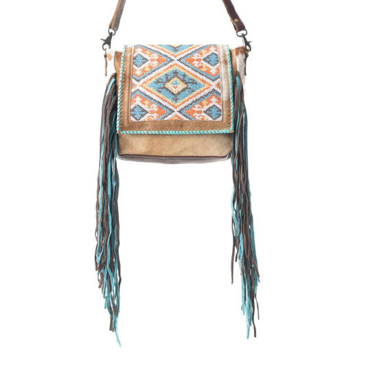 Rangoli Leather & Hairon Bag