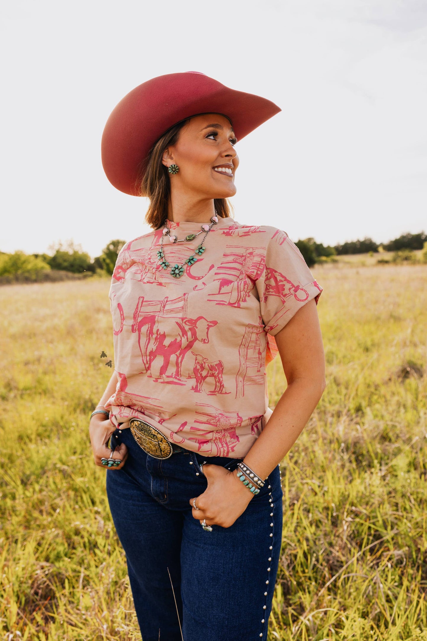 Fancy Fenceline Tee