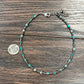 Square Gemstone & Western Bead Necklace | Cowgirl Jewelry