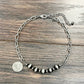 Navajo-Inspired Western Bead Necklace with Oversized Beads