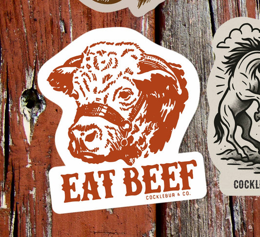 Eat Beef - sticker