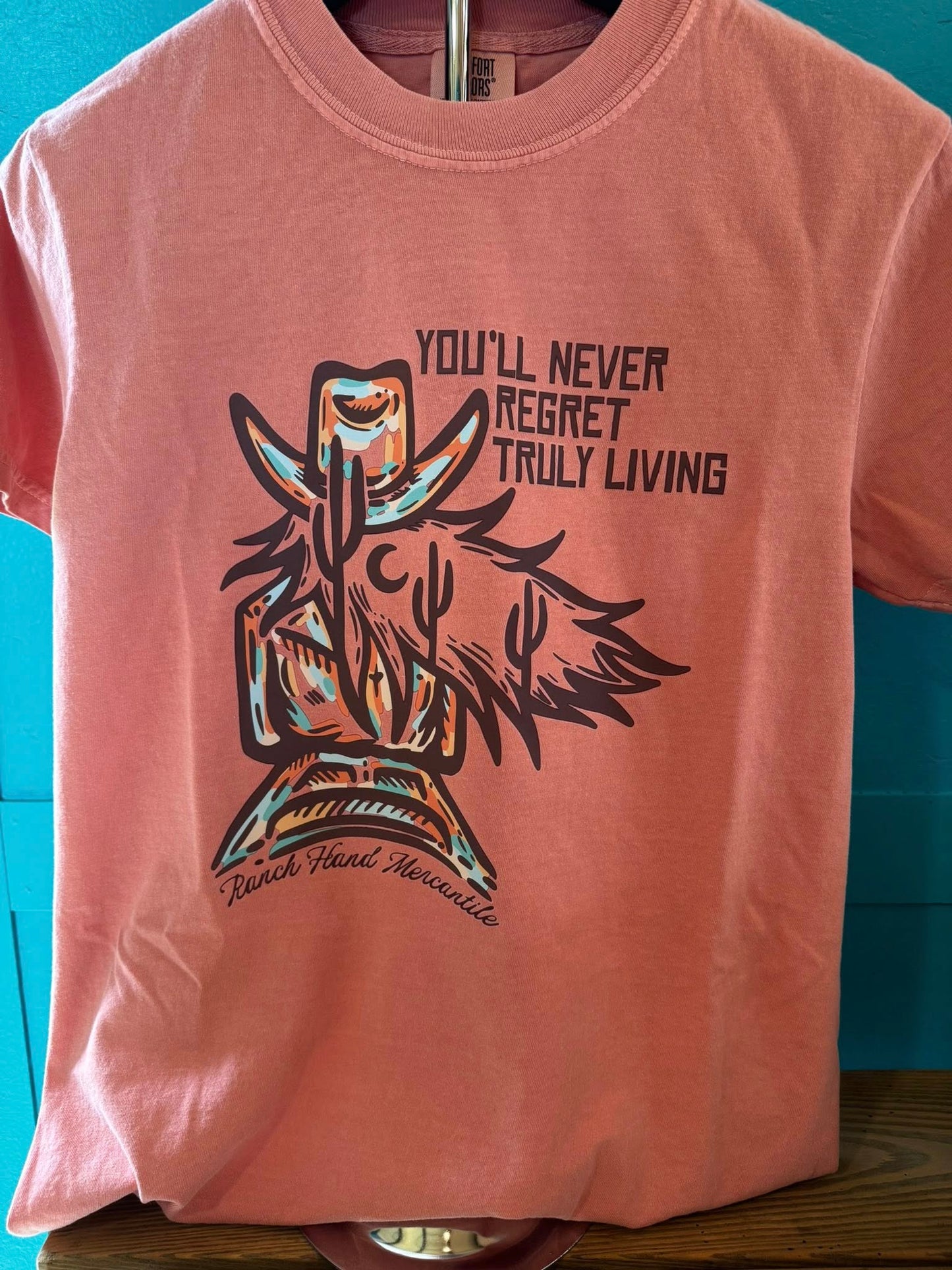 You'll Never Regret Truly Living Comfort Colors® Graphic Tee
