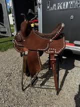 Robbie Phillips Barrel Saddle – 16" Seat | 7W Wide Tree