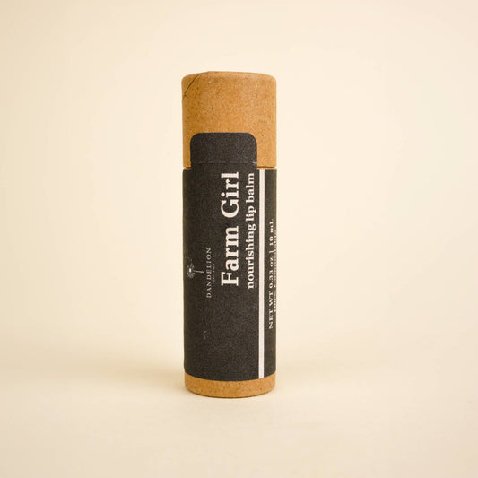 Farm Girl Tallow Lip Balm – Basil, Orange & Spearmint