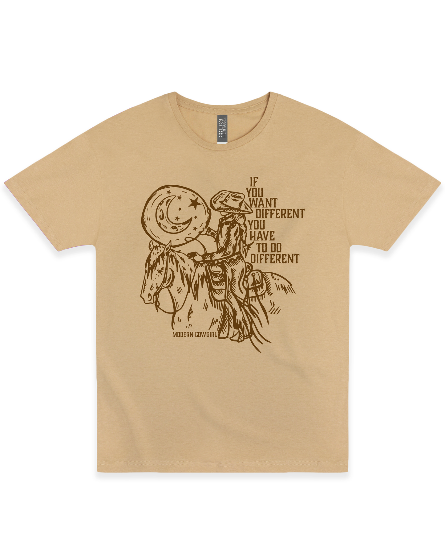 Do Different Tee | Western Graphic T-Shirt by Modern Cowgirl