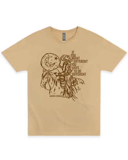 Do Different Tee | Western Graphic T-Shirt by Modern Cowgirl