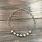 Western Cylindrical Bead Necklace | Cowgirl Statement Jewelry