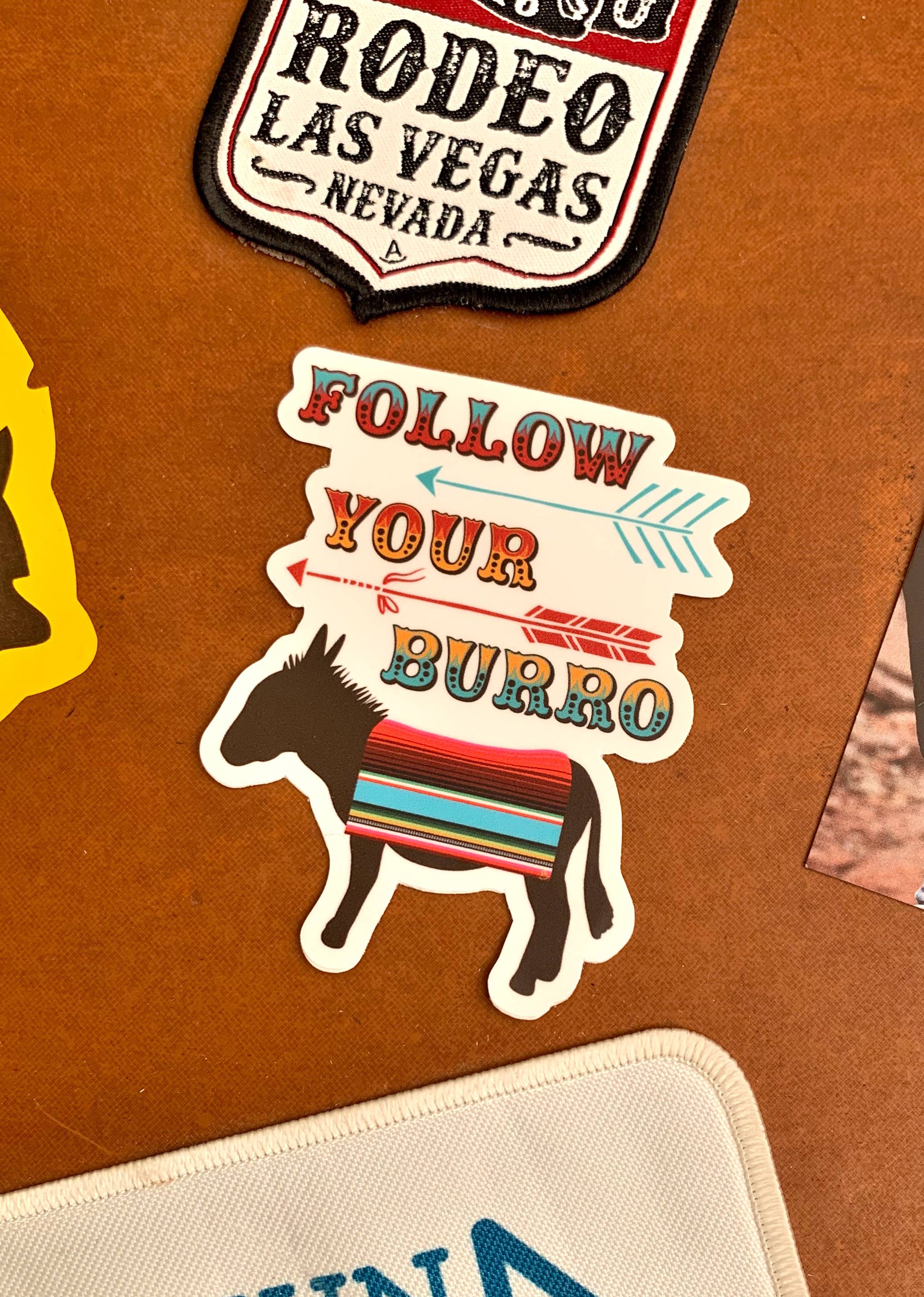 Follow Your Burro sticker – Gorgeous Sorrels