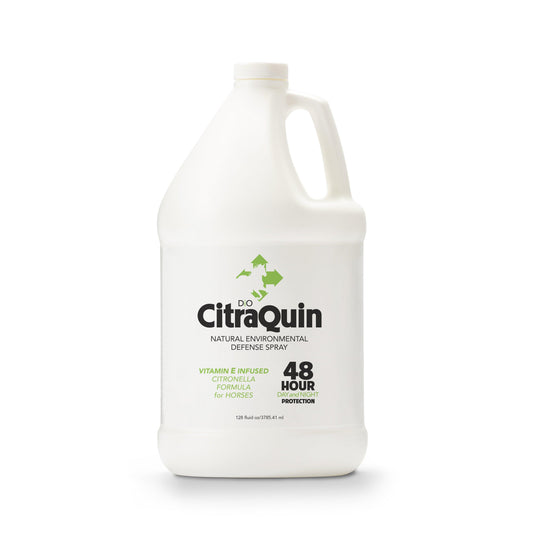 Citraquin® Equine Citronella Spray | Natural Horse Protection 128oz Gallon Refill Environmental Defense Spray