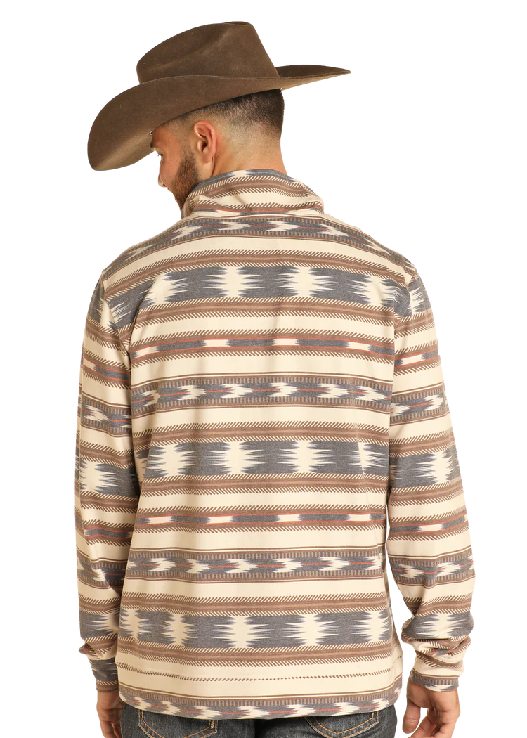 Rock and Roll Stripe Performance Pullover