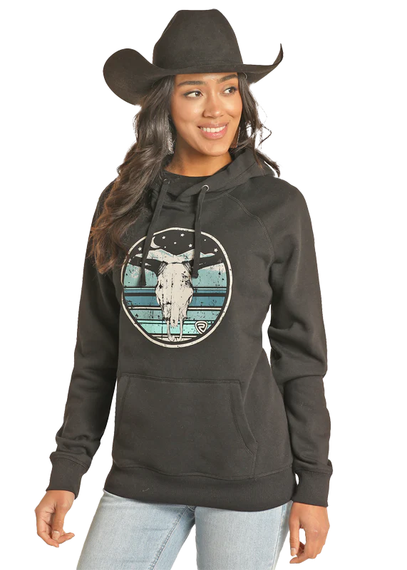 Desert Skull Graphic Hoodie