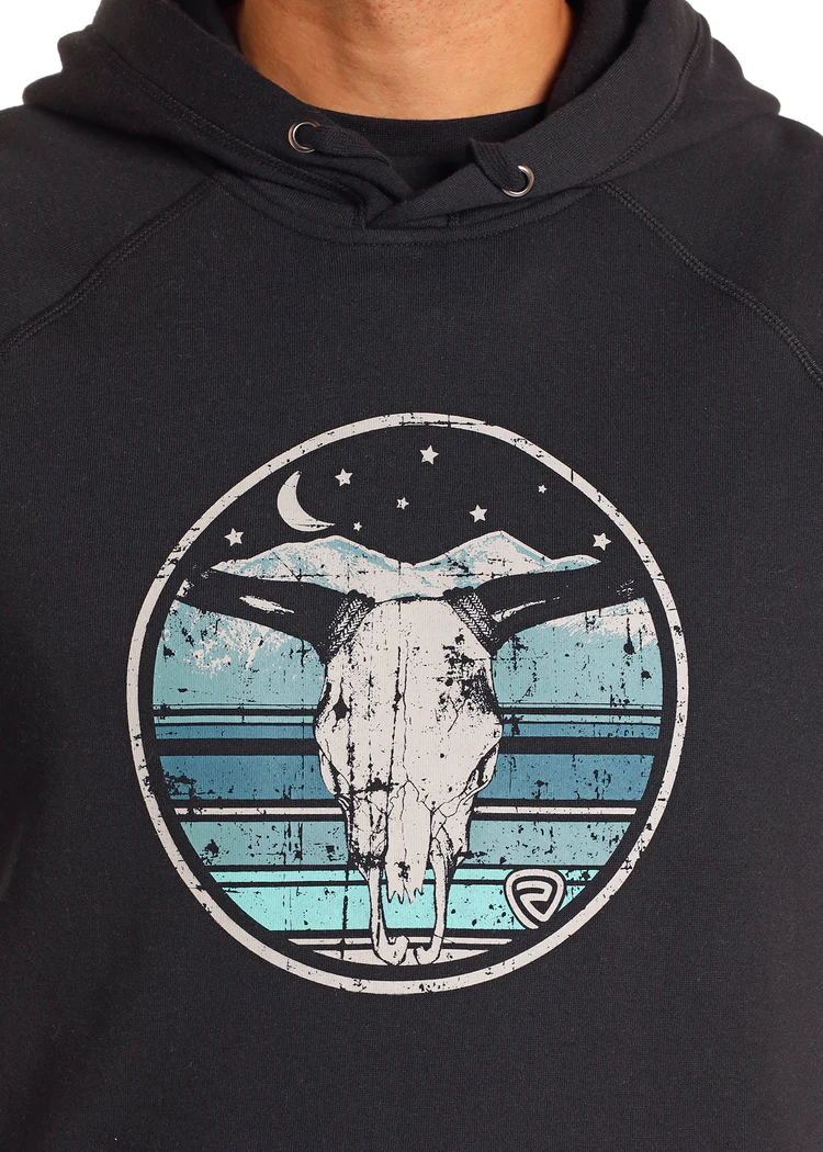 Desert Skull Graphic Hoodie