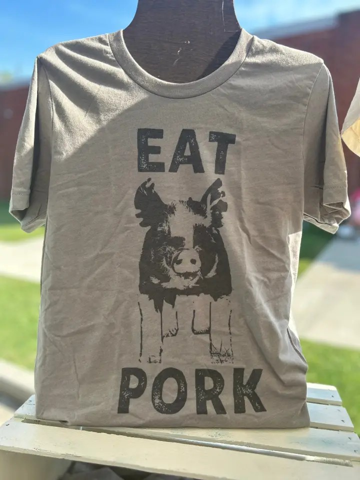 Eat Pork Adult Tee