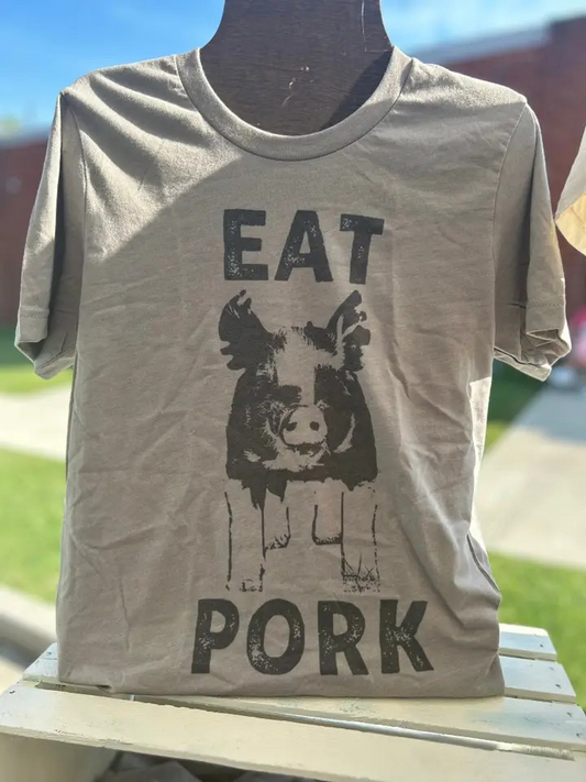 Eat Pork Adult Tee