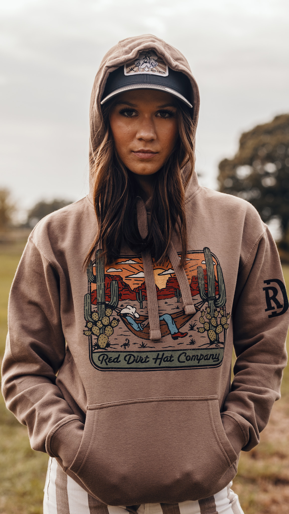 Red Dirt Hat Co. Home on the Range Hoodie