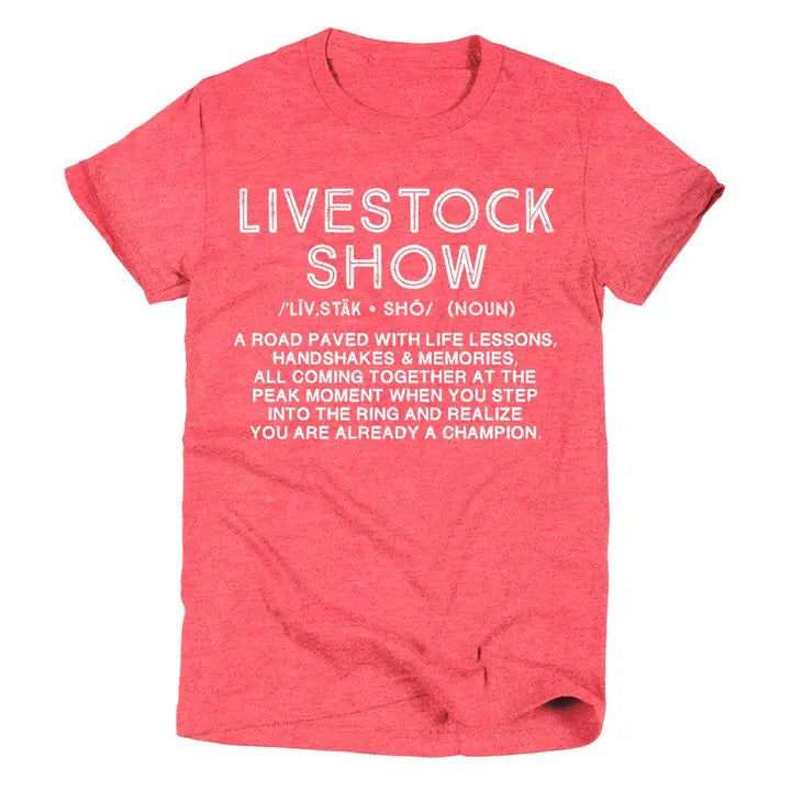 Livestock Show T-shirt - Heather Grey