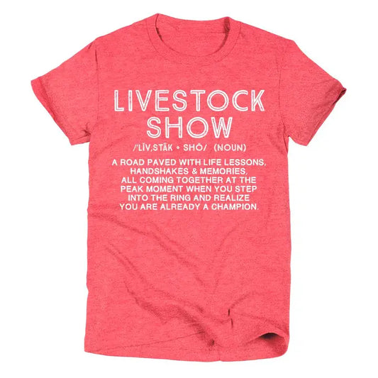 Livestock Show T-shirt - Heather Grey