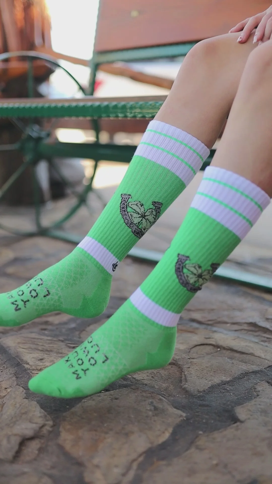 Lucky Chuck MAKE YOUR OWN LUCK PERFORMANCE SOCKS