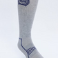 Cinch Men's Gray and Navy Boot Sock