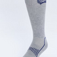 Cinch Men's Gray and Navy Boot Sock