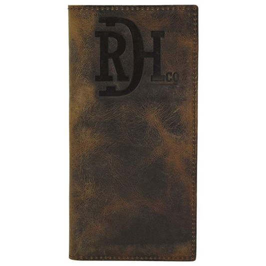 Red Dirt Hat Co. Distressed Leather Rodeo Wallet