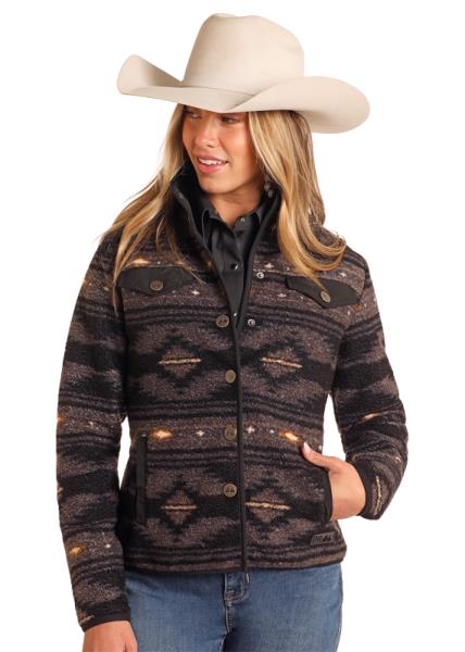 Women's Rock & Roll Aztec Berber Jacket