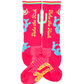 Lucky Chuck TAKE THE RISK HOT PINK PERFORMANCE SOCKS