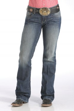 Cinch - WOMEN'S ADA RELAXED FIT - MEDIUM STONEWASH