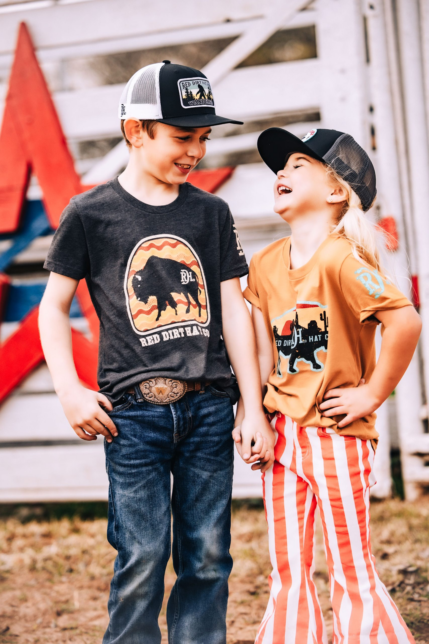 Red Dirt Hat Co. Wild and Wooly T-shirt - Kids