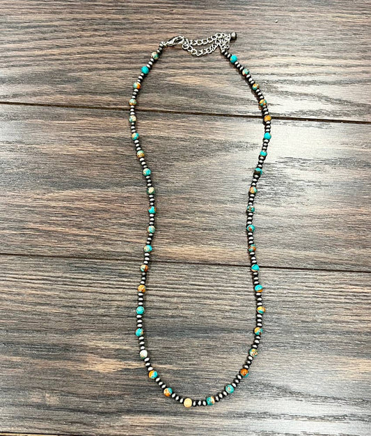 739088, 26" Western Gemstone Necklace