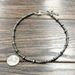 Handmade Navajo Bead Necklace – 16" to 21" Adjustable 4mm & 6mm Western Layering Necklace
